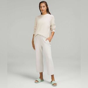 LULULEMON MERINO - WOOL BLEND RIBBED CREWNECK SWEATER